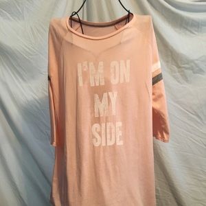 xhilaration light pink sleepwear